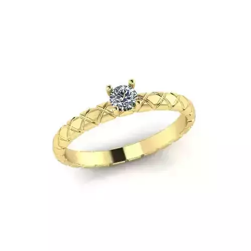 Solitaire ring Model 7341