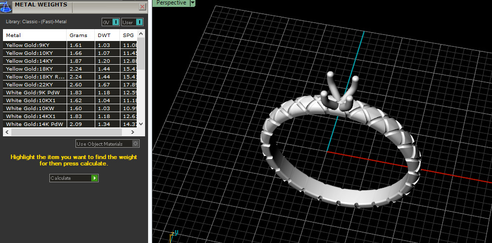 Solitaire ring Model 7341 3D print model_6