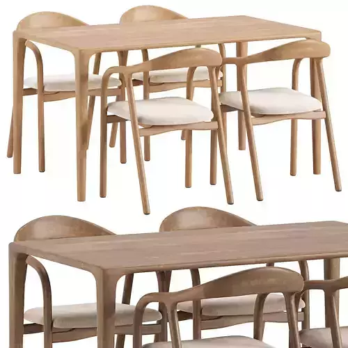 Lugano Chair and Lissabon Table