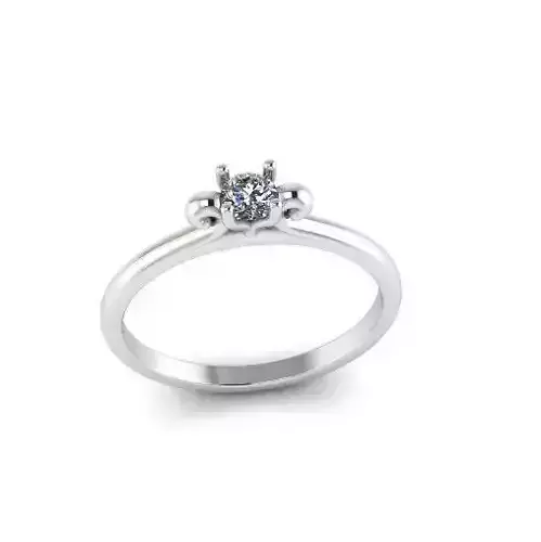 Solitaire ring Model 7340