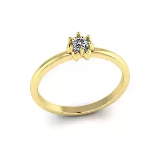 Solitaire ring Model 7339