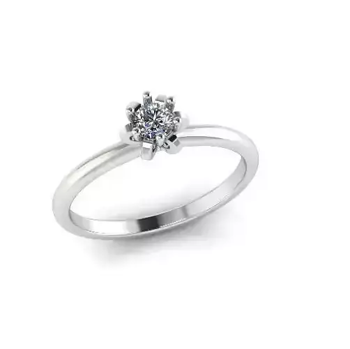 Solitaire ring Model 7338
