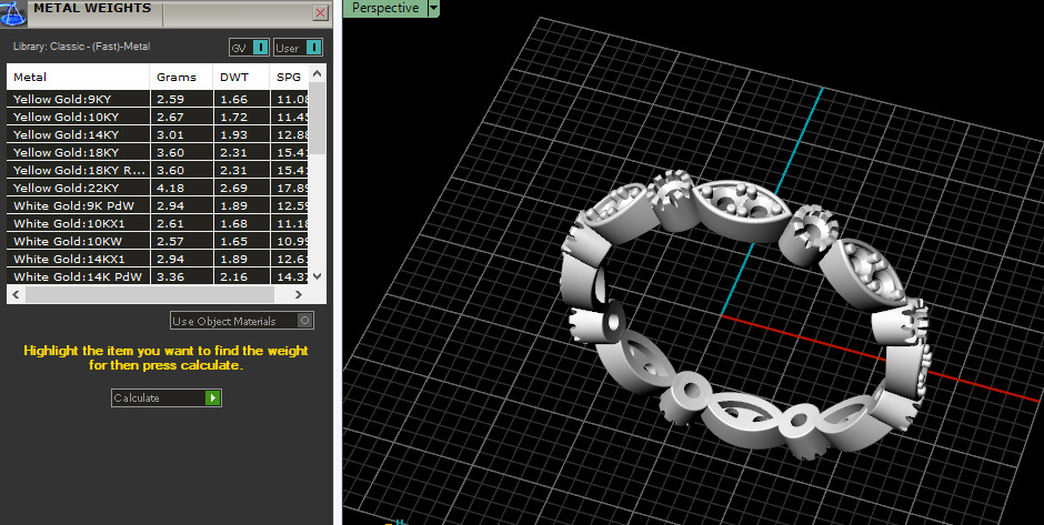 Ring Model 7325 3D print model_6
