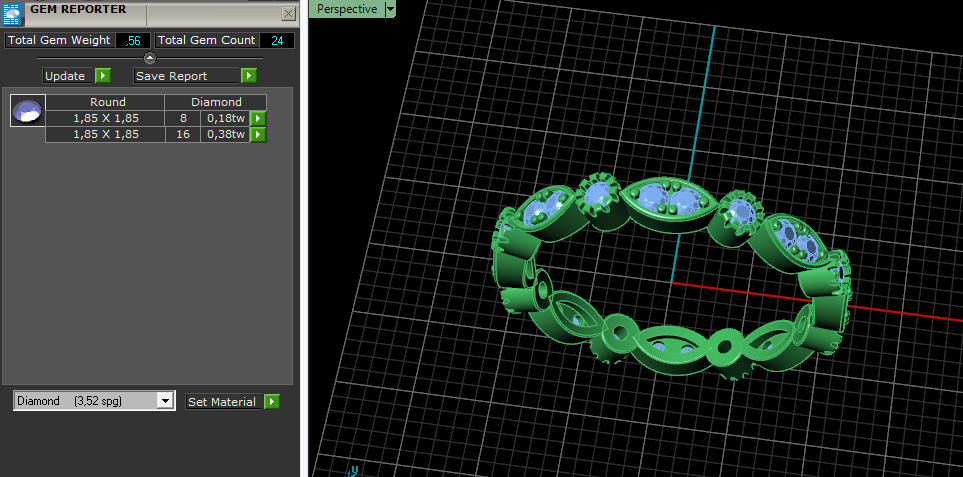 Ring Model 7325 3D print model_7