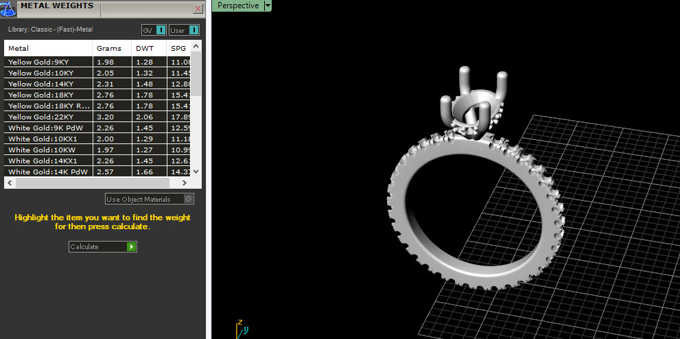 Solitaire ring Model 7322 3D print model_6