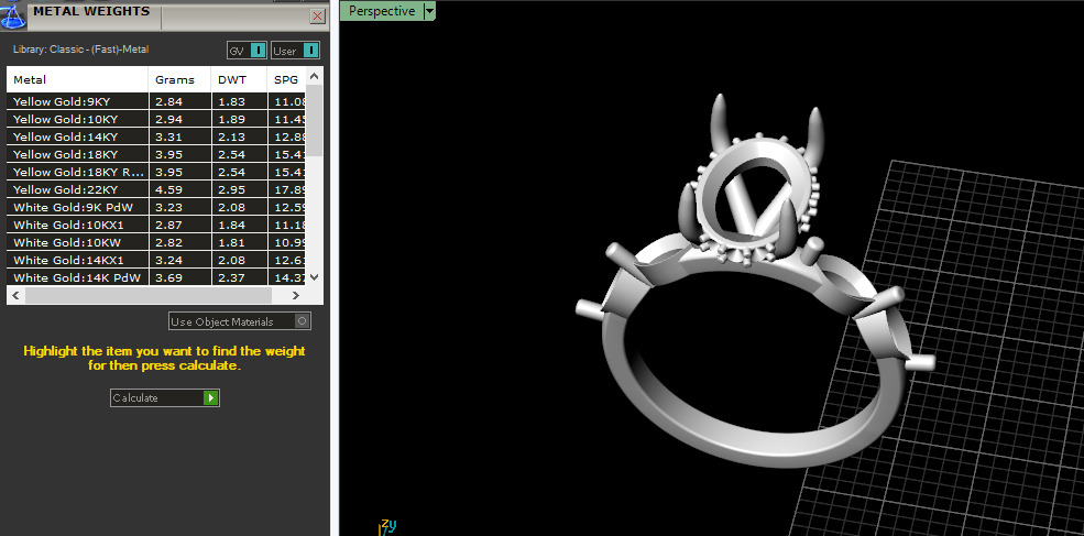 Solitaire ring Model 7321 3D print model_7