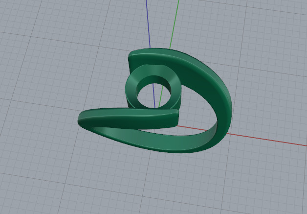 Ring Model 7320 3D print model_2