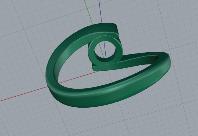 Ring Model 7320 3D print model_4