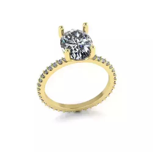 Solitaire ring Model 7315