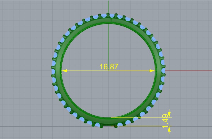 Ring Model 7314 3D print model_5