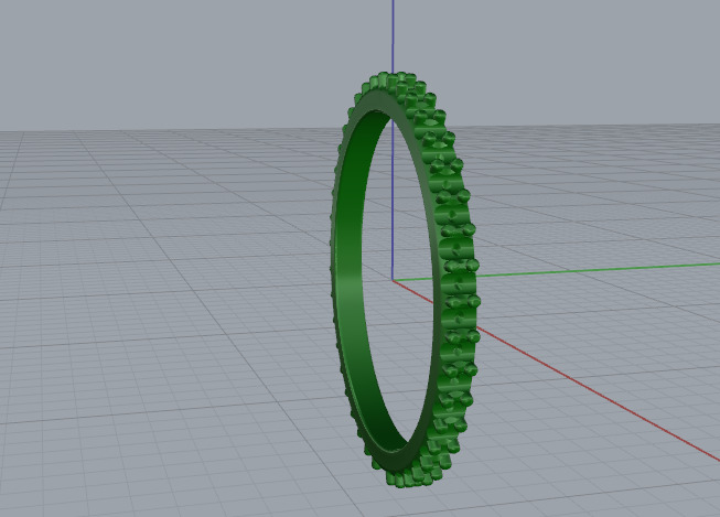 Ring Model 7314 3D print model_3
