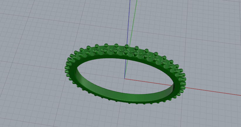 Ring Model 7314 3D print model_2