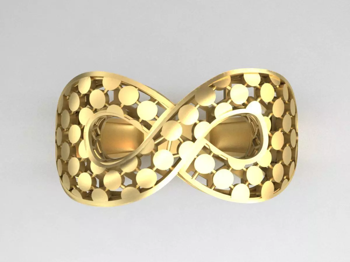 Fusion Ring Lifgt Weight 3D print model_0