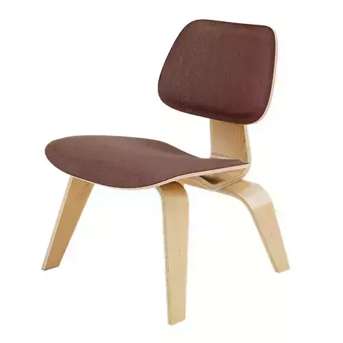 Vitra Plywood Group - LCW-Leather 3D model