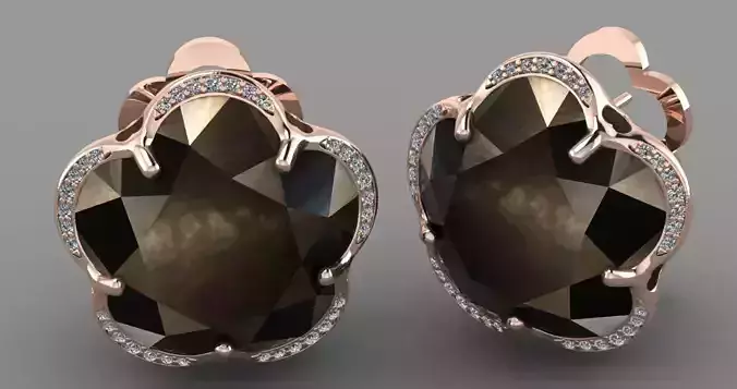 Pasquale Bruni - BonTon Earrings 3D print model