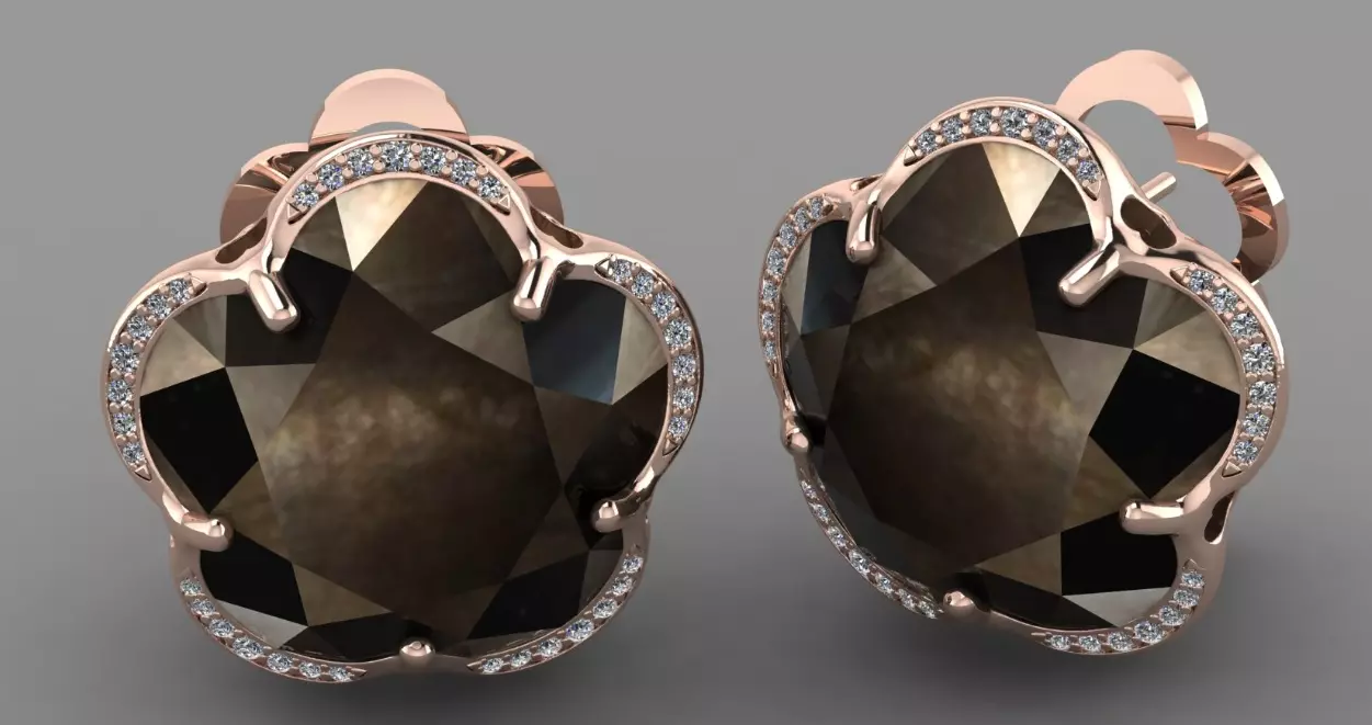 Pasquale Bruni - BonTon Earrings 3D print model_0