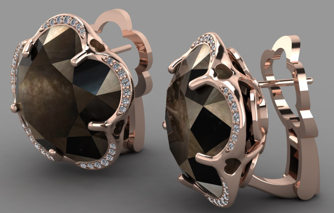 Pasquale Bruni - BonTon Earrings 3D print model_4