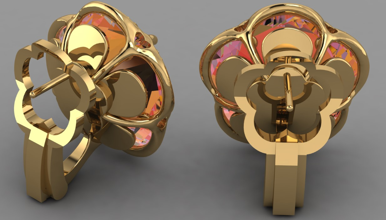 Pasquale Bruni - BonTon Earrings 3D print model_10