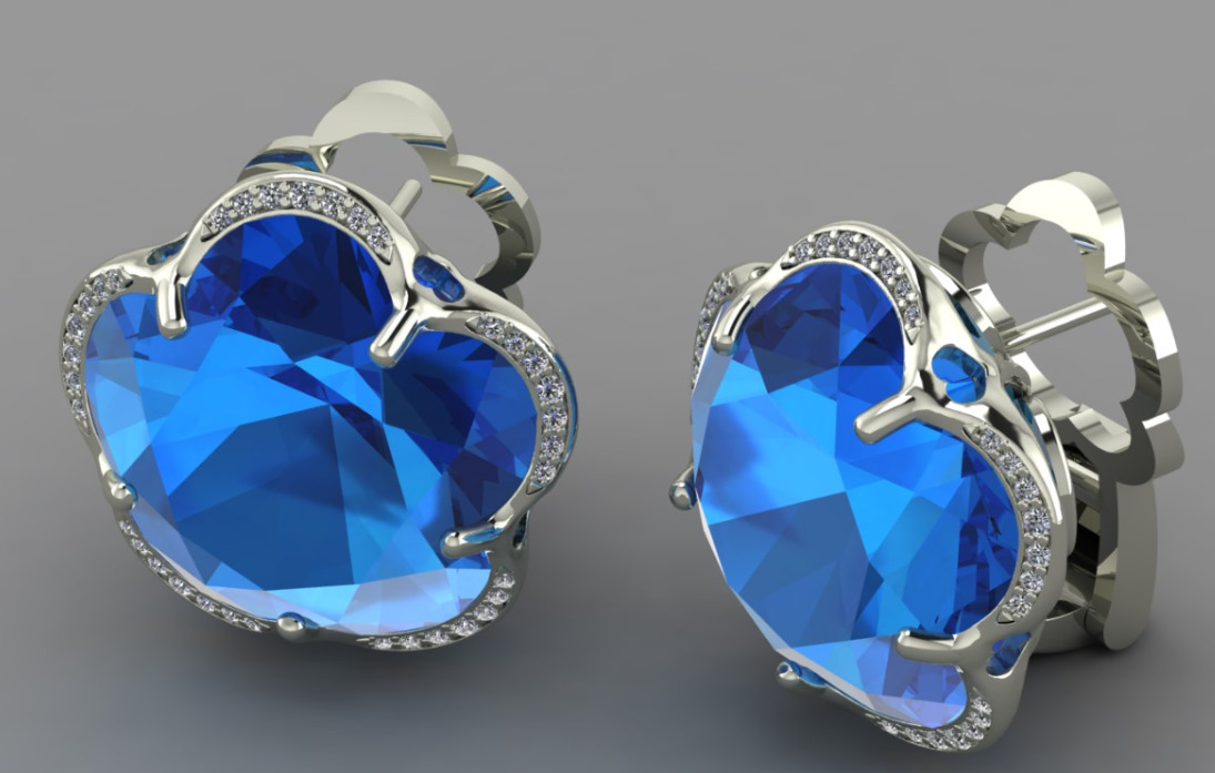 Pasquale Bruni - BonTon Earrings 3D print model_5