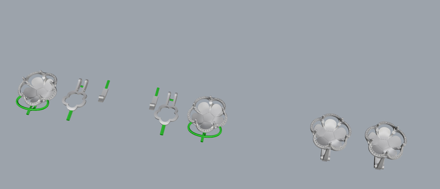 Pasquale Bruni - BonTon Earrings 3D print model_11