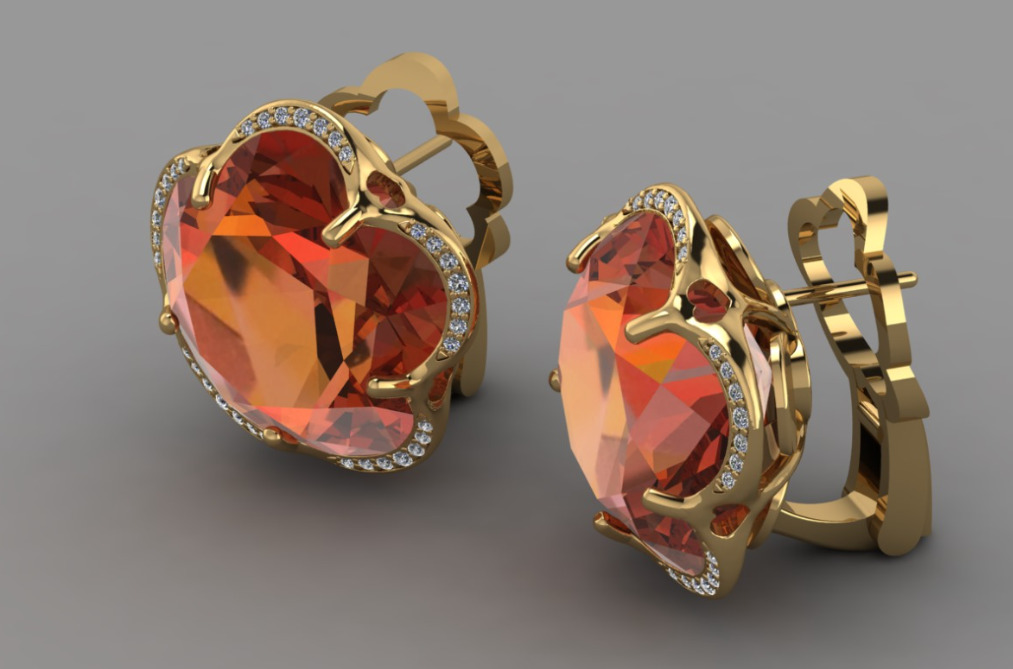 Pasquale Bruni - BonTon Earrings 3D print model_6