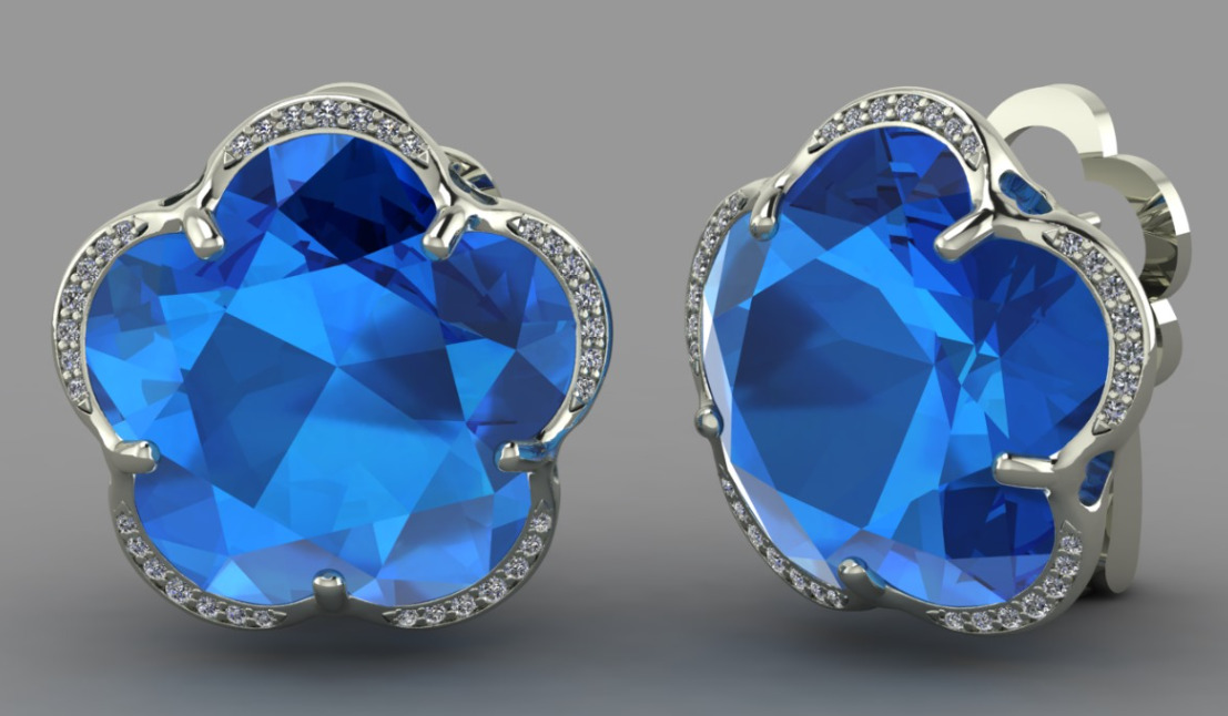 Pasquale Bruni - BonTon Earrings 3D print model_2