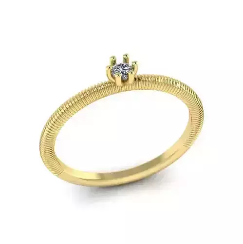 Solitaire ring Model 7382