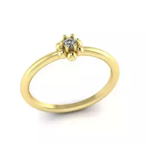Solitaire ring Model 7381