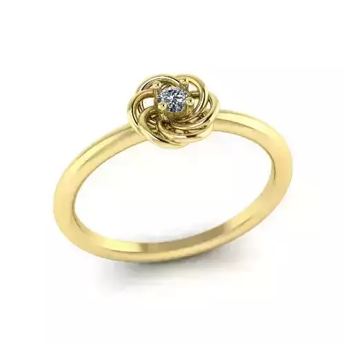 Solitaire ring Model 7380