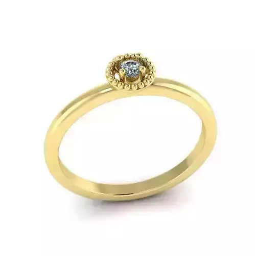 Solitaire ring Model 7378
