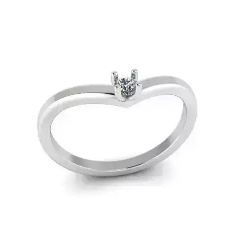 Solitaire ring Model 7373