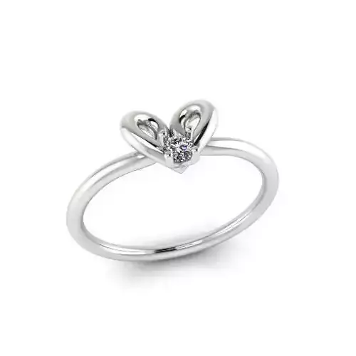 Solitaire ring Model 7372