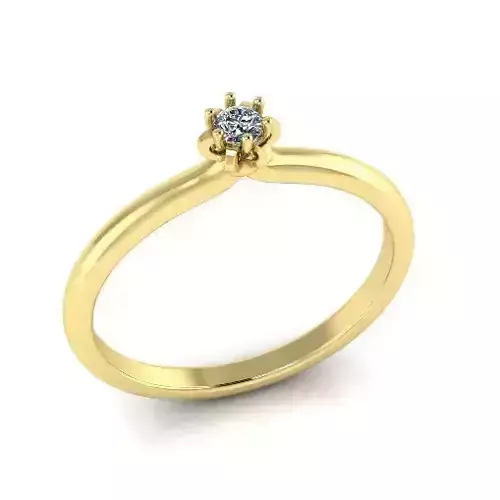 Solitaire ring Model 7365