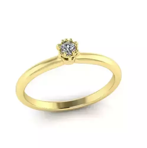 Solitaire ring Model 7364