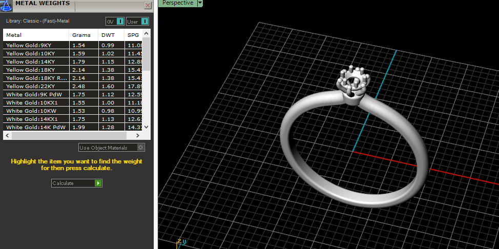 Solitaire ring Model 7364 3D print model_6