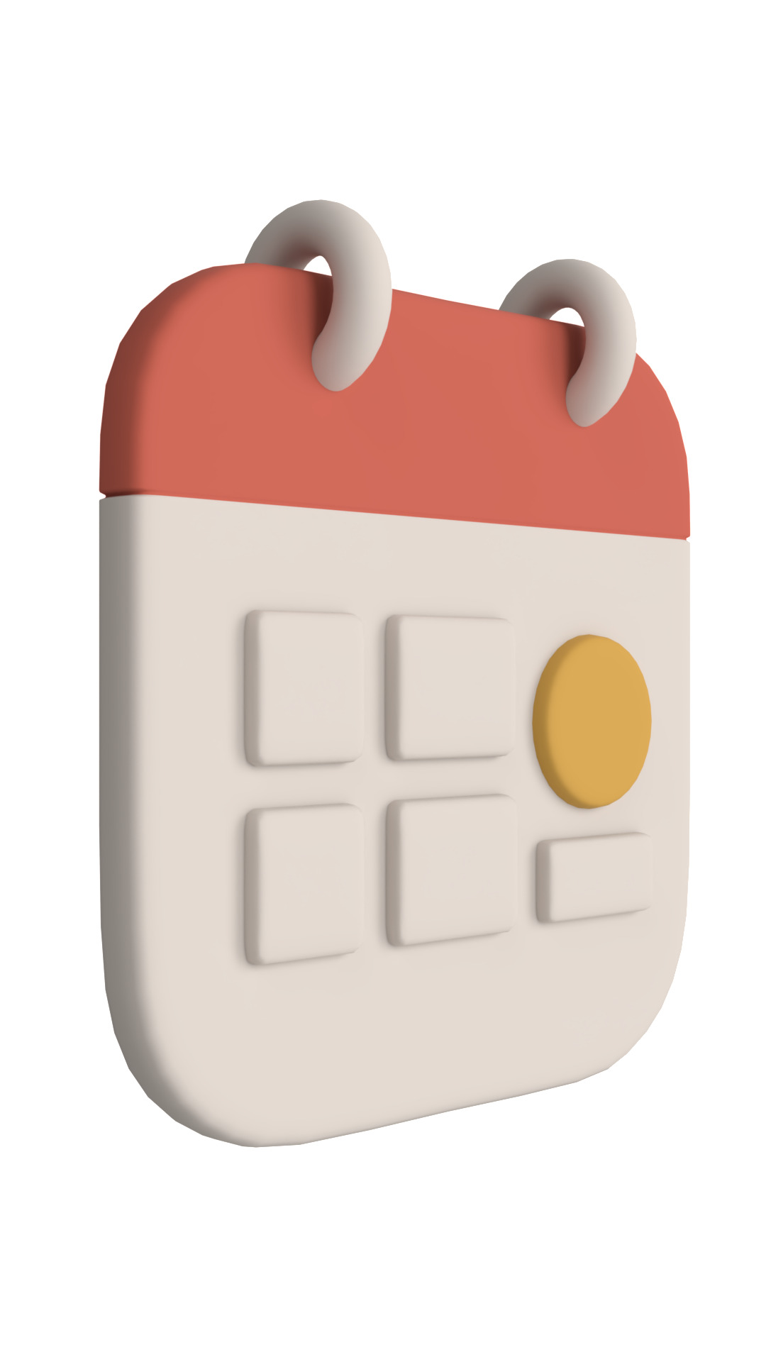 3D Technology Icon Set Cute Clay Style  3D model_10