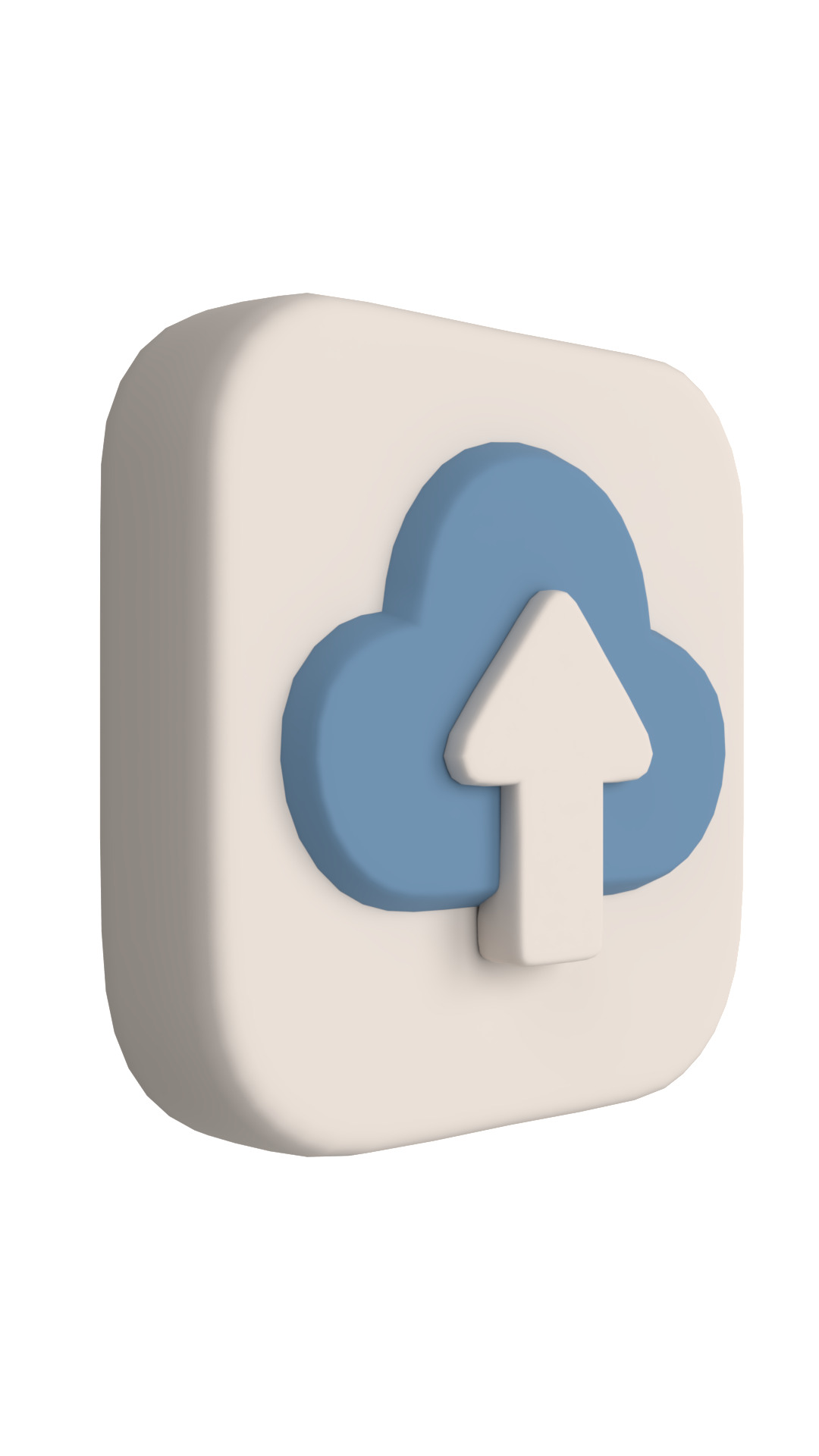 3D Technology Icon Set Cute Clay Style  3D model_12