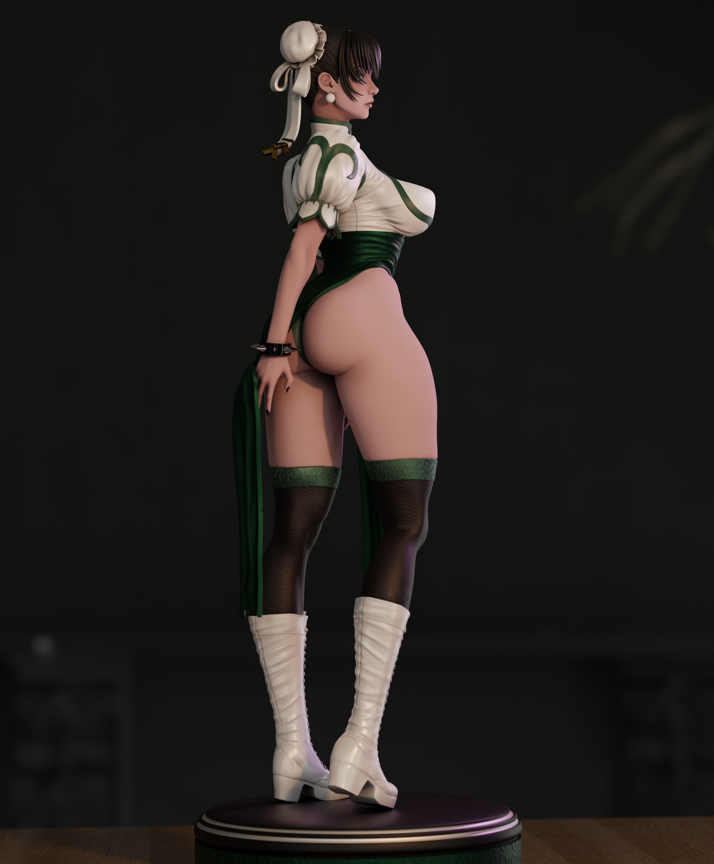 Chun Li 3D print model_13