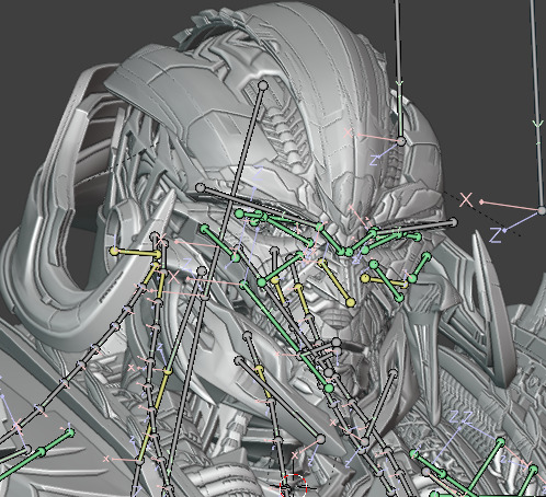 Megatron Transformers The Last Knight 3D model_9