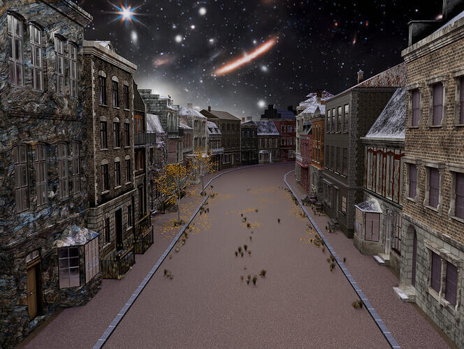 environment street 3D model
