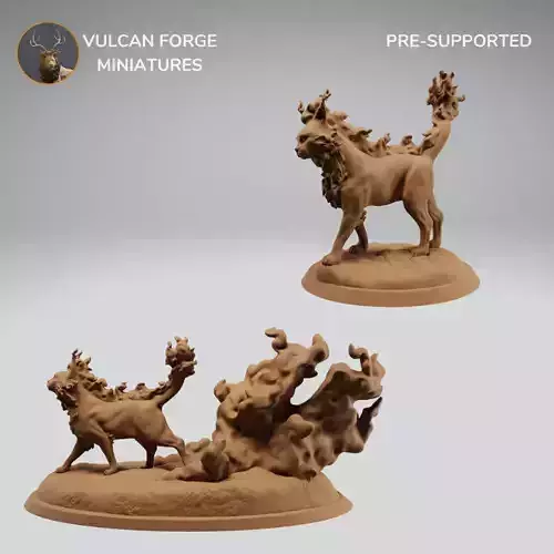 Elemental Magic Fire Cat Bundle