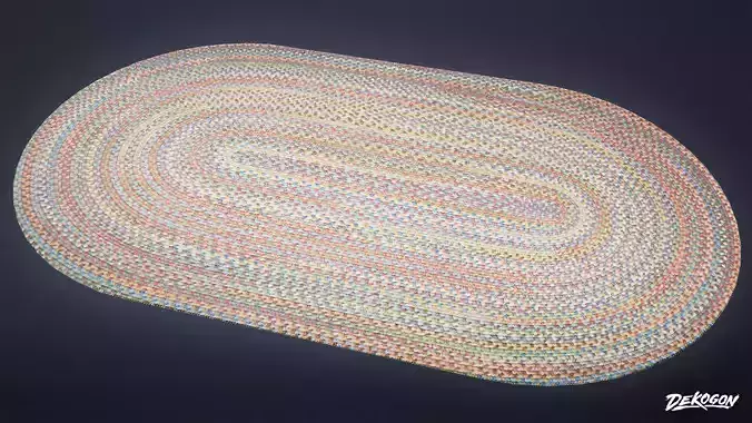 SUBURBS - Rug 04 - LOW POLY AND NANITE