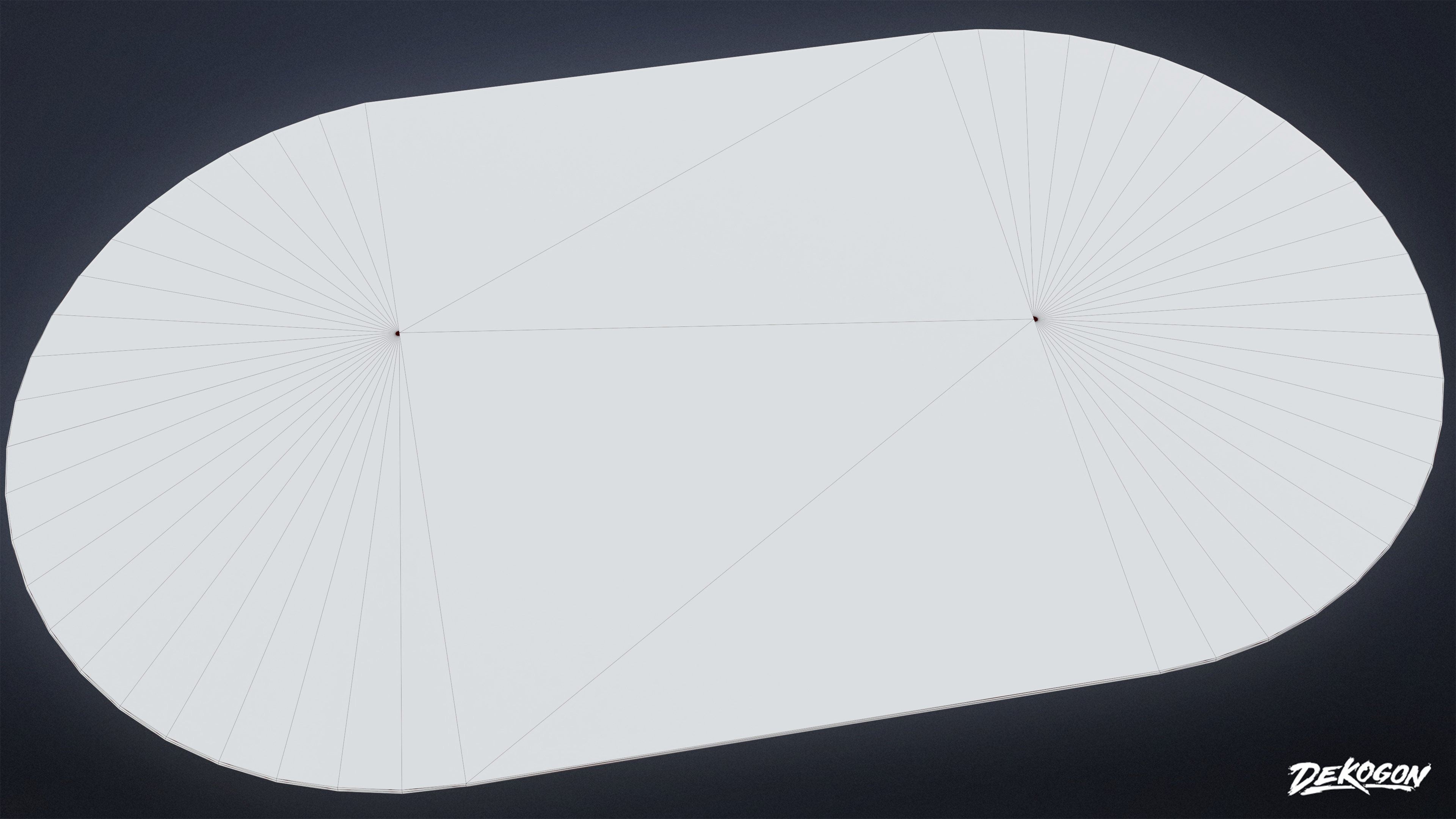 SUBURBS - Rug 04 - LOW POLY AND NANITE Low-poly 3D model_6