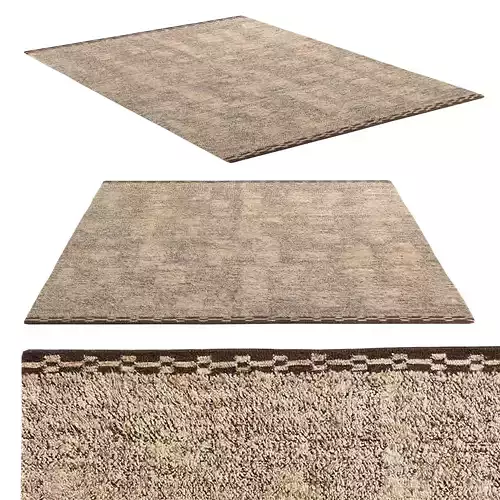 Suki SUK-01 Natural Bark Area Rug