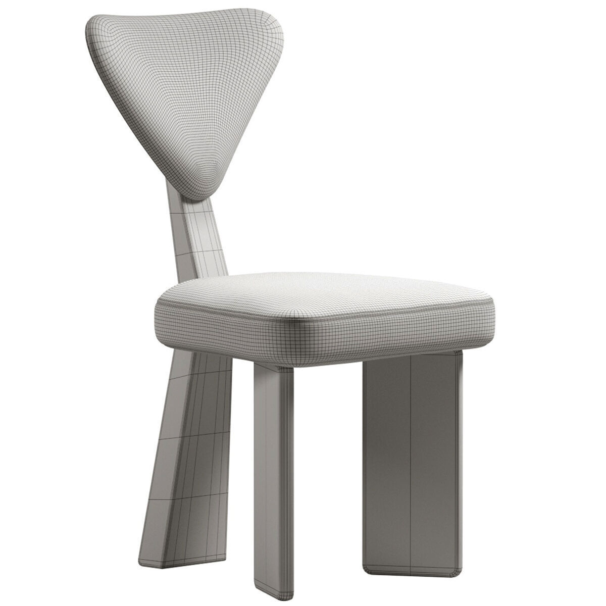 Giraffe Chair 3D model_15