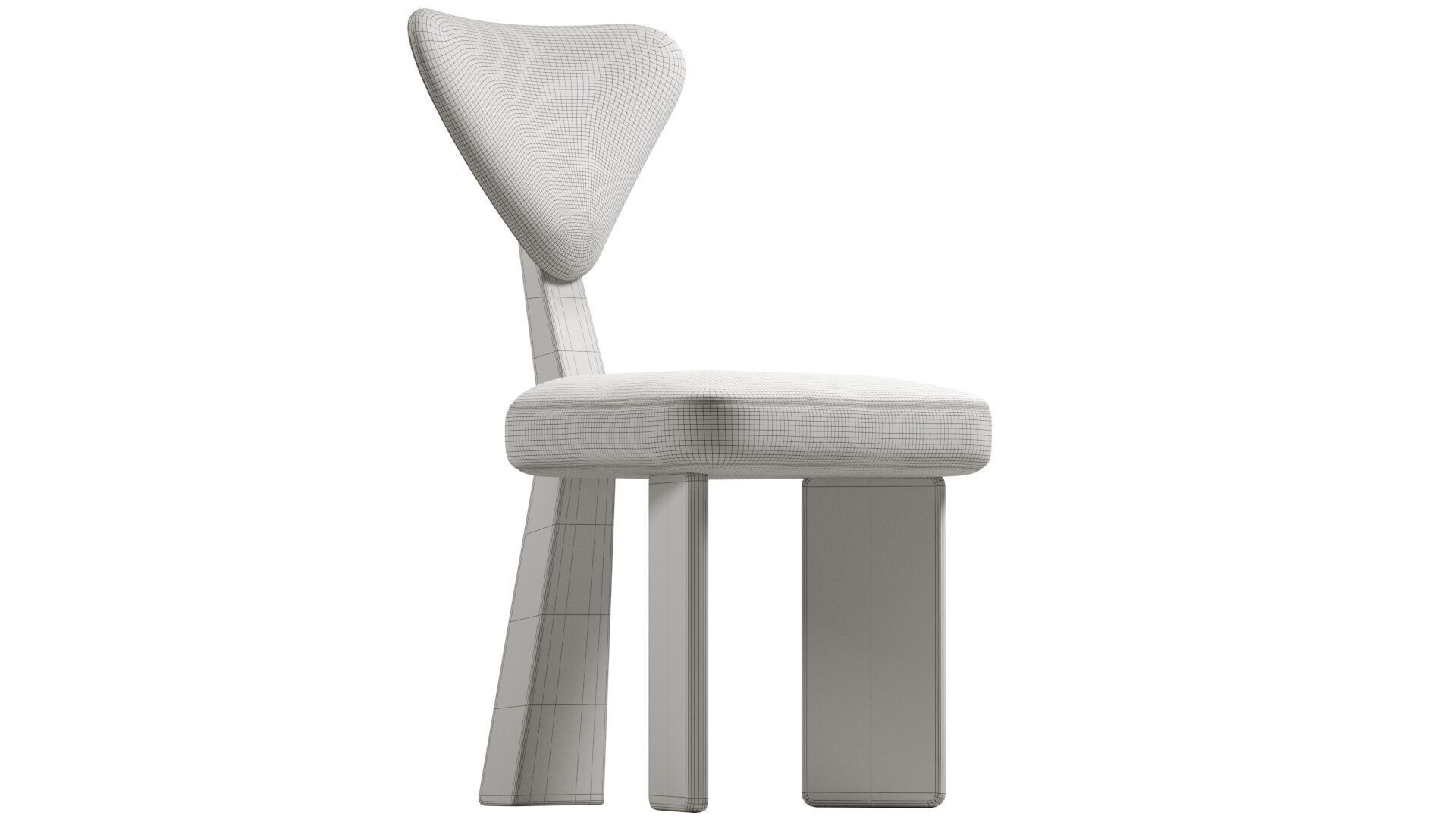 Giraffe Chair 3D model_10