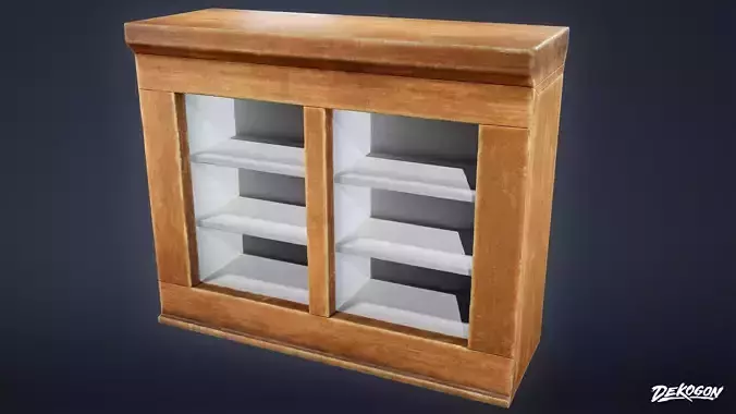 SUBURBS - Shelf Side 01 - LOW POLY AND NANITE