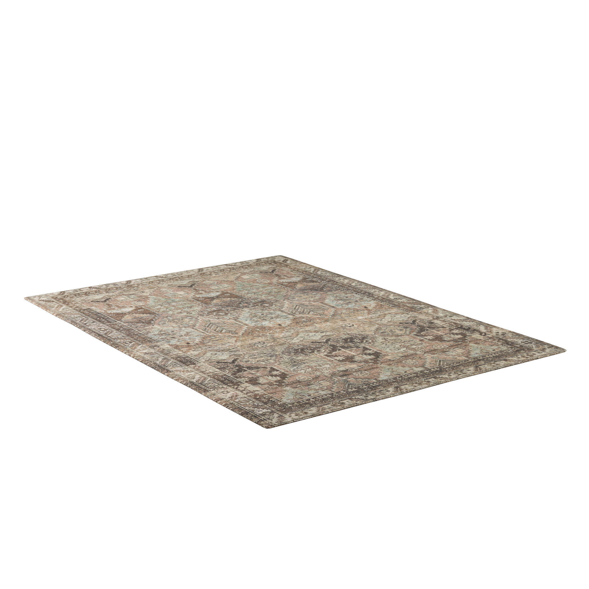 Billie BIL-03 Clay Sage Area Rug 3D model_1