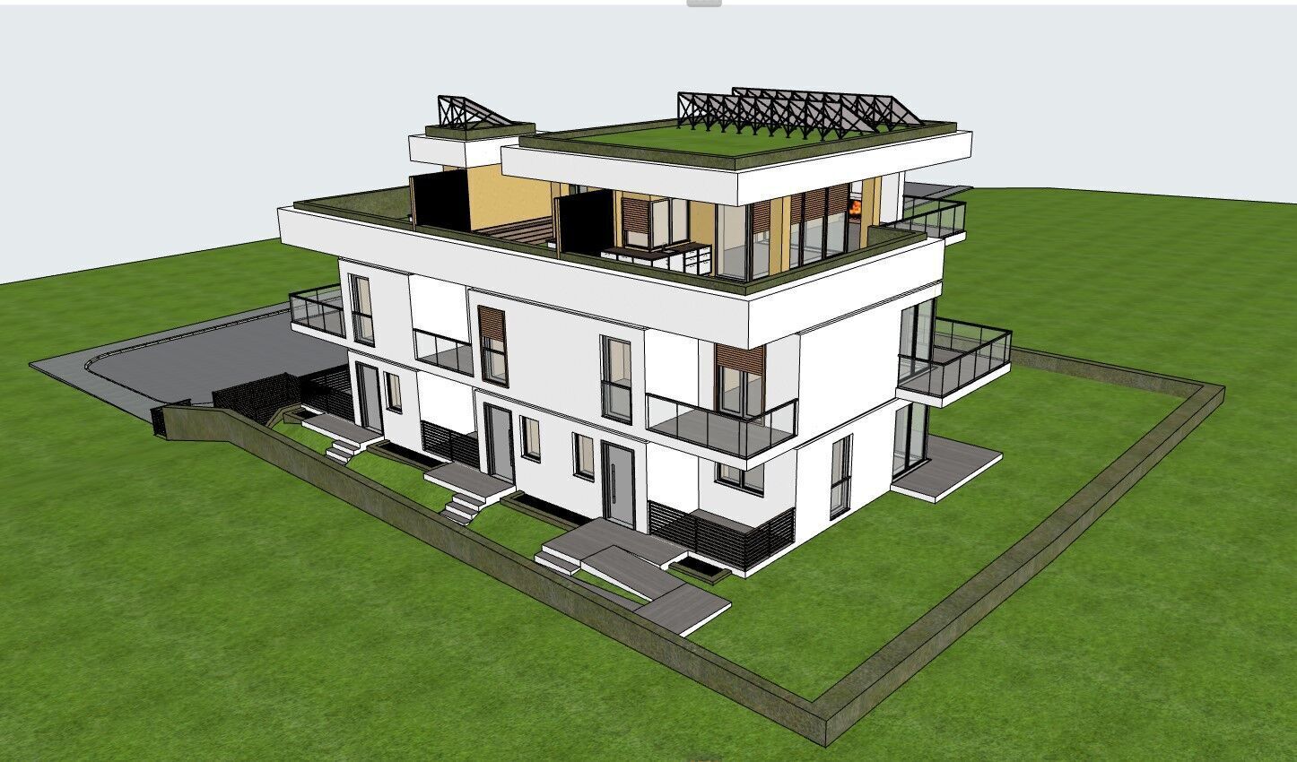 Villa Kupferberg 3D Model and Twinmotion Scene 3D model_7