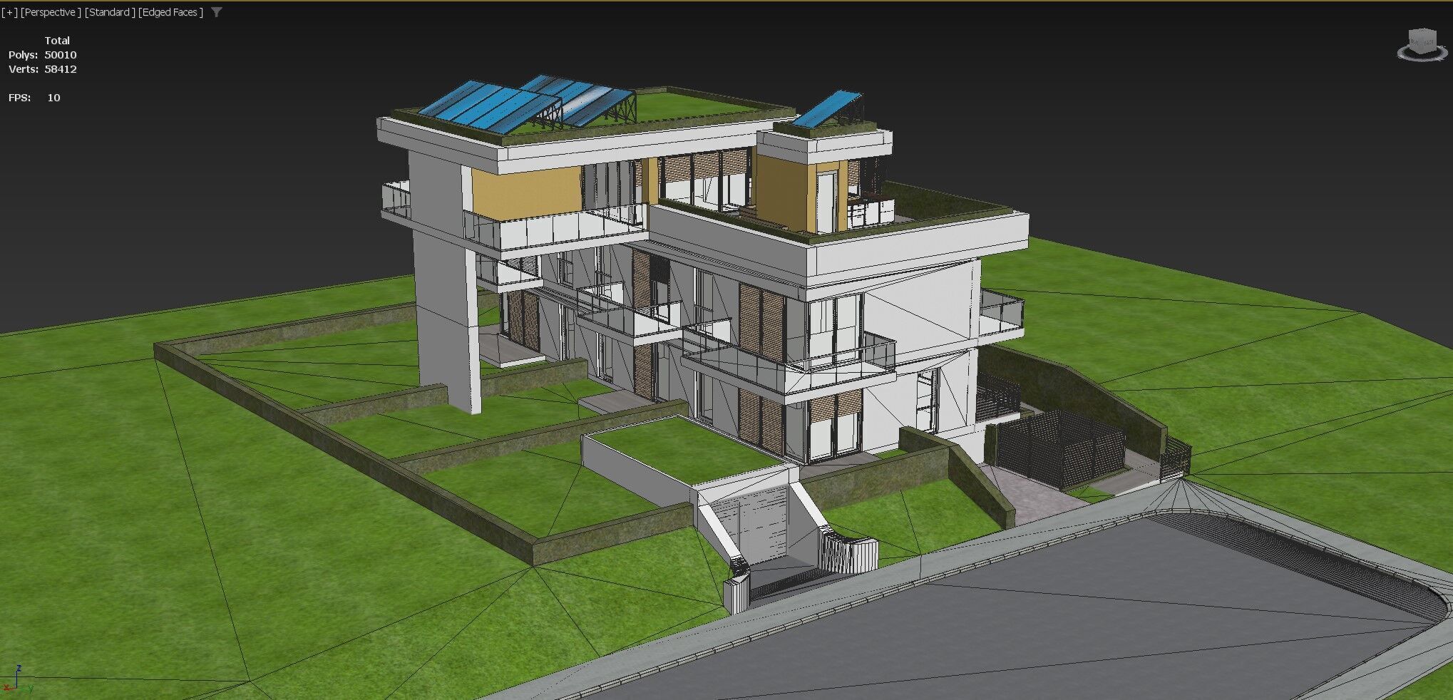 Villa Kupferberg 3D Model and Twinmotion Scene 3D model_8